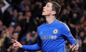 Chelsea  Fernando Torres celebrates