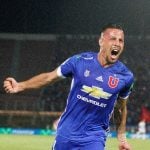 La U vencio 2-1 a Unión Española y se mete en la lucha por el títuloGuillermo Hoyos: “Gonzalo Jara está en el nivel de Piqué”Audax Italiano rescató un empate ante la UGonzalo Jara: “No me quiero ir de la U sin antes conseguir cosas importantes”