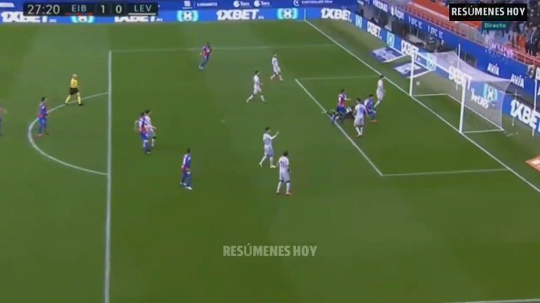 Con gol y asistencia de Fabián Orellana Eibar goleo al Levante